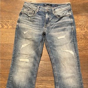 BKE mens distressed jean 30x30